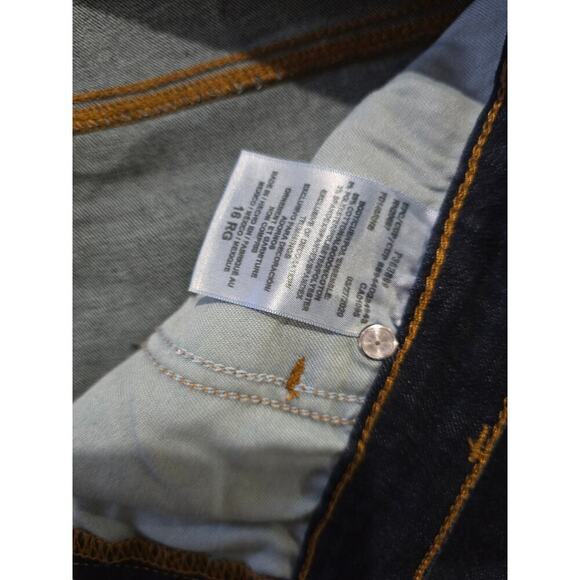 Dickies Women’s Blue Wash Denim Straight Leg Jeans - Size 16R - Picture 10 of 12